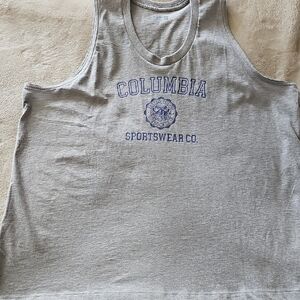 NWT Columbia Gray Tank Top Sz Xl